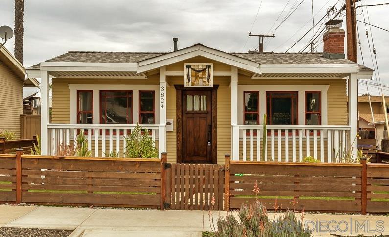 Main Photo: NORMAL HEIGHTS House for sale : 2 bedrooms : 3824 Monroe Avenue in San Diego