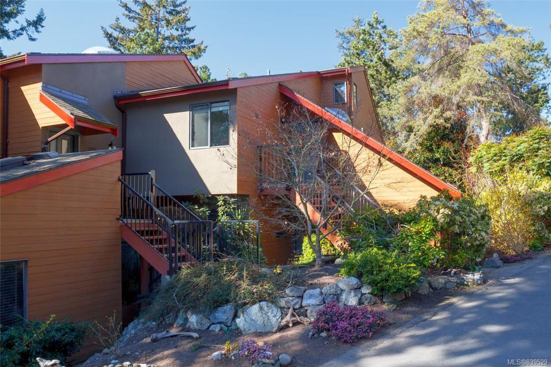A naturally forested complex, bordered by well-maintained gardens