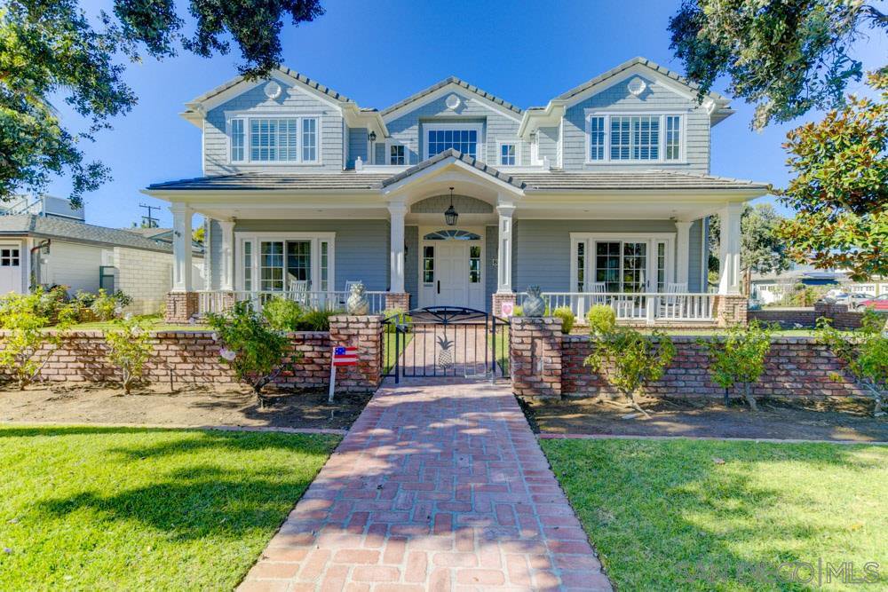 Main Photo: CORONADO VILLAGE House for sale : 5 bedrooms : 800 Country Club Ln in Coronado