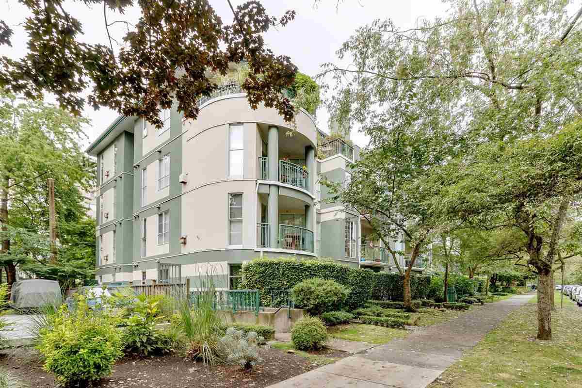 Main Photo: 101 1928 NELSON STREET in Vancouver: West End VW Condo for sale (Vancouver West) : MLS®# R2484653