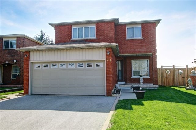 Main Photo: 71 Kyla Cres in Markham: Freehold for sale : MLS®# N4121719