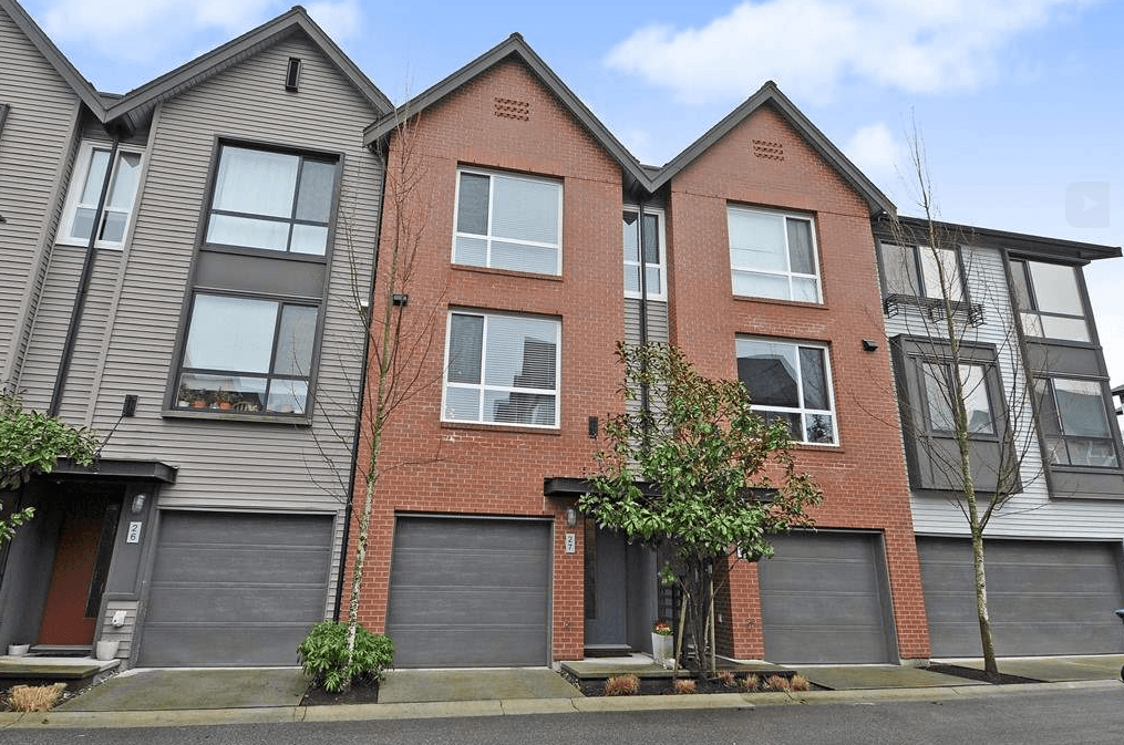 Main Photo: 27 2332 Ranger Lane in Port Coquitlam: Riverwood Townhouse for sale : MLS®# R2443717
