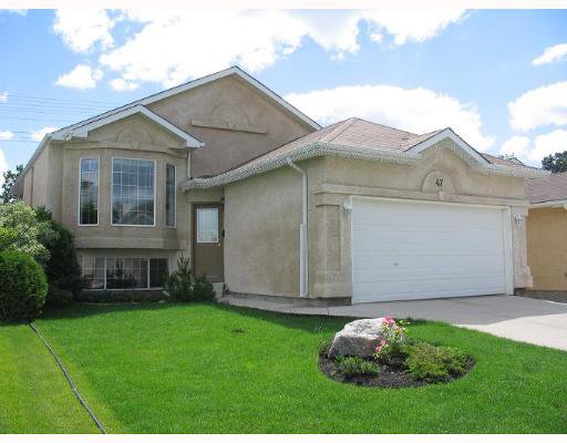 Main Photo: 47 FIRBRIDGE Crescent in WINNIPEG: Fort Garry / Whyte Ridge / St Norbert Single Family Detached for sale (South Winnipeg) : MLS®# 2710661