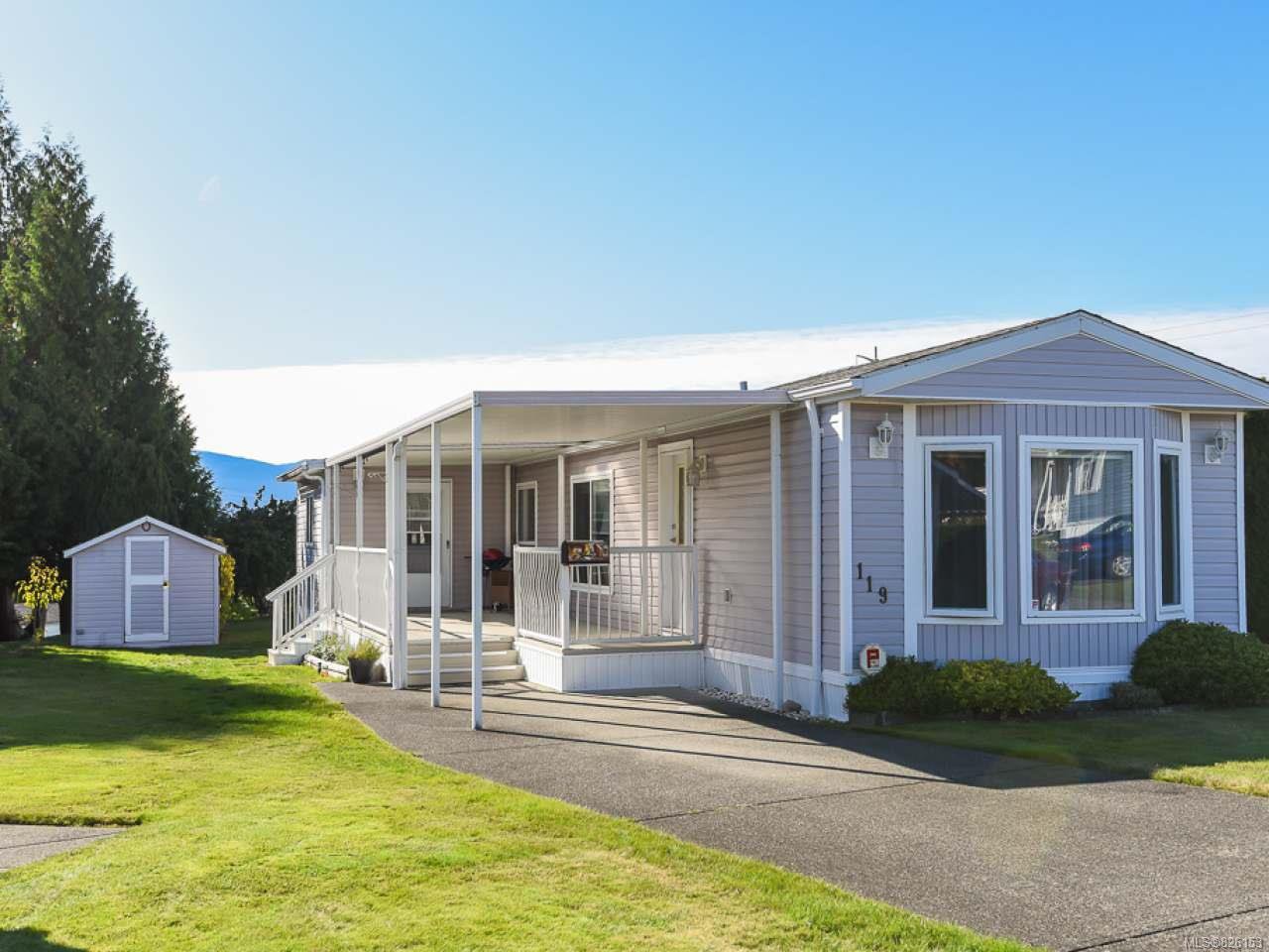 Main Photo: 119 4714 Muir Rd in COURTENAY: CV Courtenay East Manufactured Home for sale (Comox Valley) : MLS®# 826153