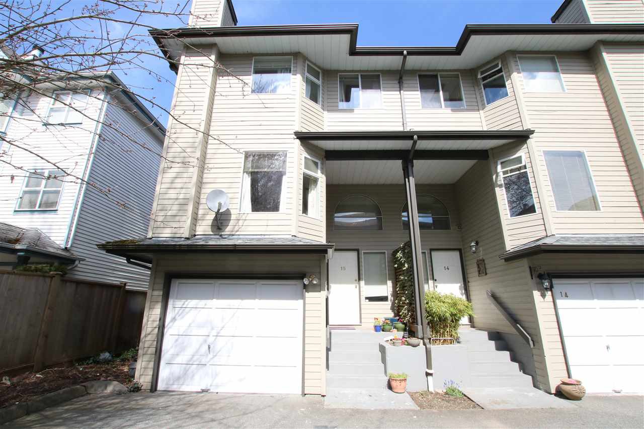 Main Photo: 15 8751 BENNETT ROAD in Richmond: Brighouse South Townhouse for sale : MLS®# R2152089