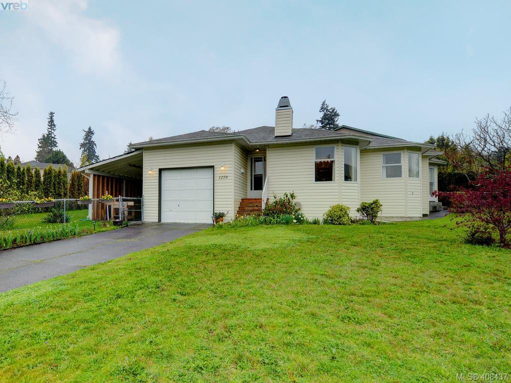 Main Photo: 1279 Lidgate Crt in VICTORIA: SW Strawberry Vale House for sale (Saanich West) : MLS®# 811754