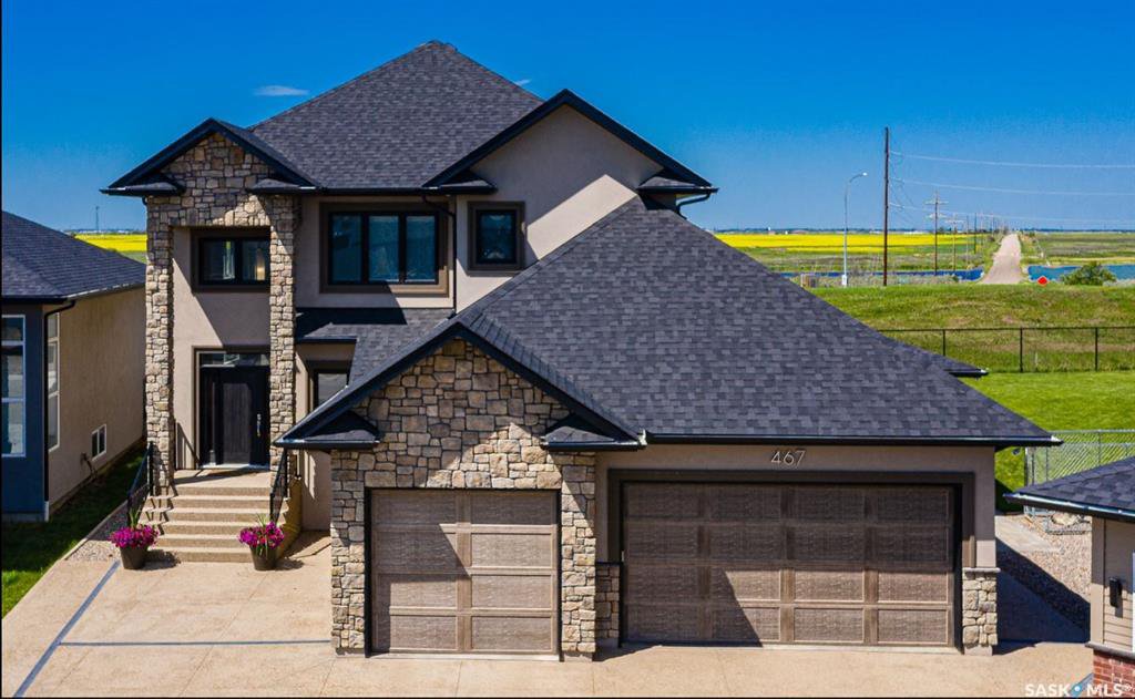 Main Photo: 467 Mahabir Crescent in Saskatoon: Evergreen Residential for sale : MLS®# SK800397