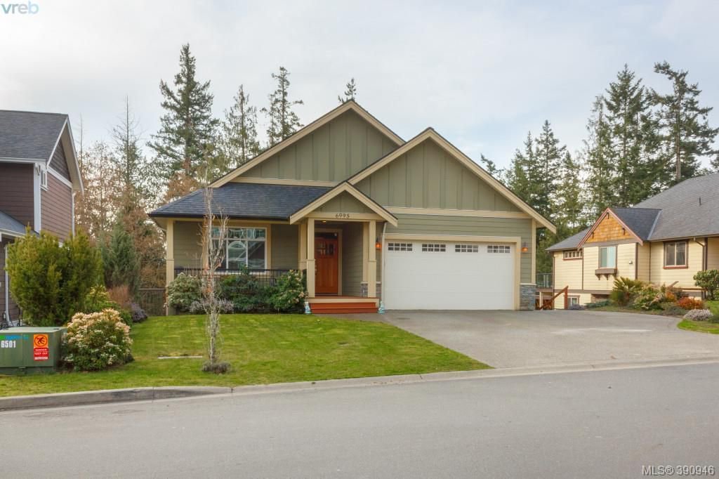 Main Photo: 6995 Brailsford Place in SOOKE: Sk Broomhill Single Family Detached for sale (Sooke) : MLS®# 390946