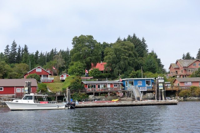 View from Bamfield Inlet