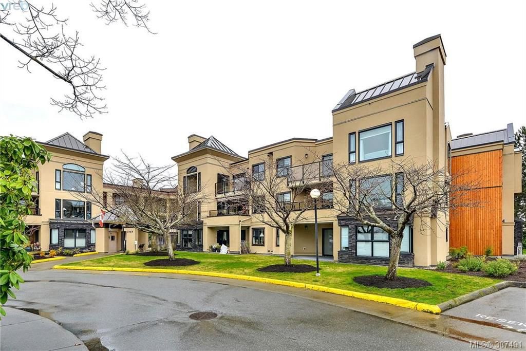 Main Photo: 209 3969 Shelbourne Street in VICTORIA: SE Lambrick Park Condo Apartment for sale (Saanich East) : MLS®# 387491