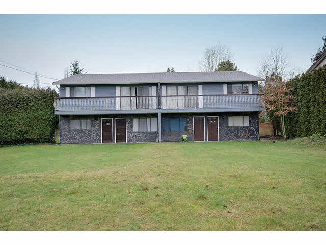 Main Photo: 1835 KING GEORGE BOULEVARD in Surrey: King George Corridor House 1/2 Duplex for sale (South Surrey White Rock) : MLS®# F1430319