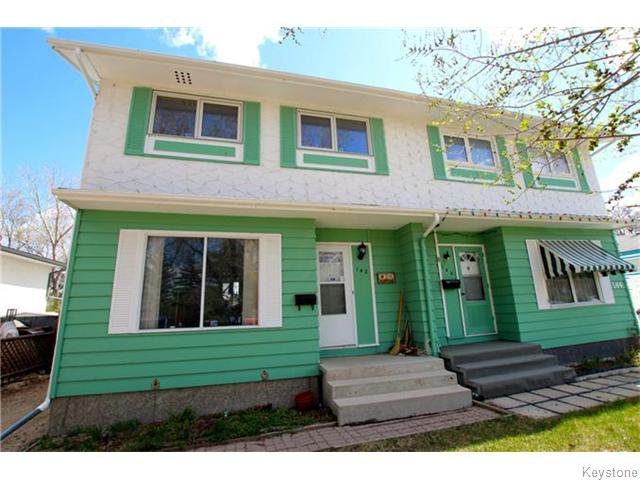 Main Photo: 142 Bernadine Crescent in WINNIPEG: Westwood / Crestview Residential for sale (West Winnipeg) : MLS®# 1530424