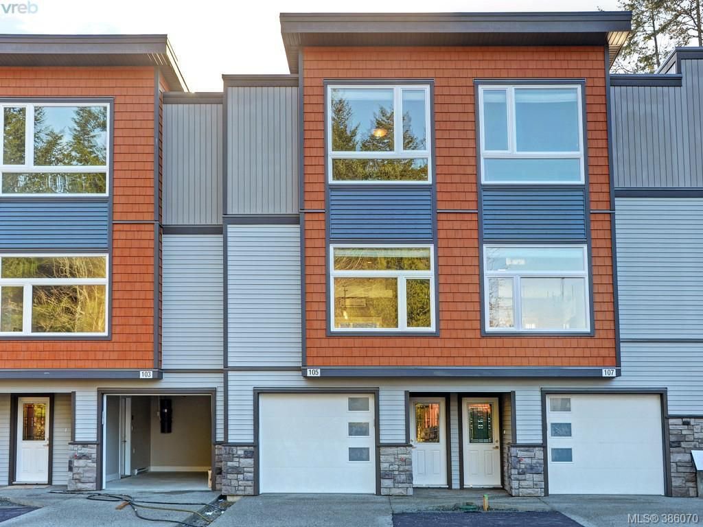 Main Photo: 107 933 Wild Ridge Way in VICTORIA: La Happy Valley Townhouse for sale (Langford) : MLS®# 386070