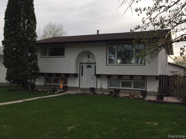 Main Photo: 46 Russenholt Street in Winnipeg: Crestview Residential for sale (5H) : MLS®# 1712454