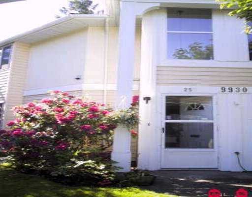 Main Photo: 25 9930 148TH Street in Guilford: Home for sale : MLS®# F2512145