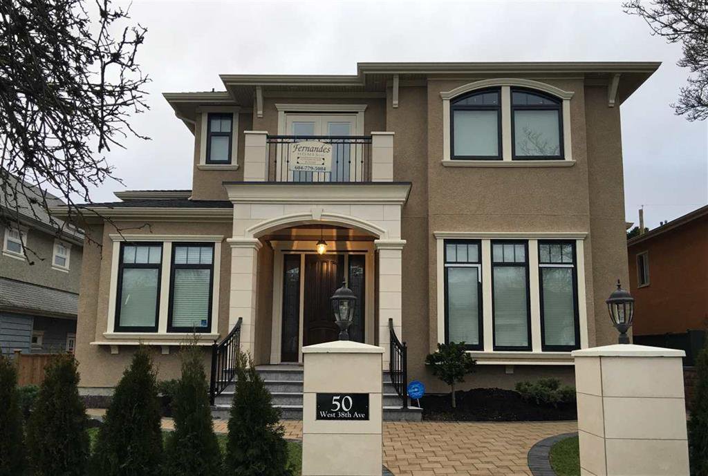 Main Photo: 50 West 38th Ave. in Vancouver: Cambie House for sale (Vancouver West) : MLS®# R2027645