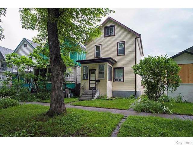 Main Photo: 1057 Ingersoll Street in WINNIPEG: West End / Wolseley Residential for sale (West Winnipeg) : MLS®# 1519837