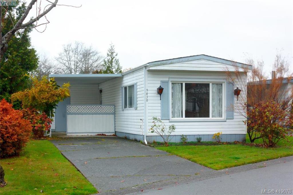 Main Photo: 9430 Brookwood Drive in SIDNEY: Si Sidney South-West Manu Single-Wide for sale (Sidney) : MLS®# 419078