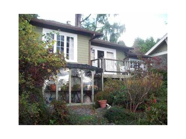 Main Photo: 3336 MARINE DRIVE in West Vancouver: West Bay House for sale : MLS®# V893934