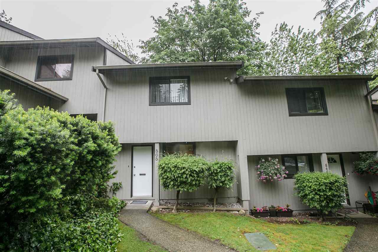 Main Photo: 868 BLACKSTOCK ROAD in Port Moody: North Shore Pt Moody Townhouse for sale : MLS®# R2176223