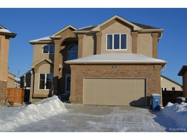 Main Photo: 71 Mike Ruta Court in WINNIPEG: West Kildonan / Garden City Residential for sale (North West Winnipeg) : MLS®# 1500217