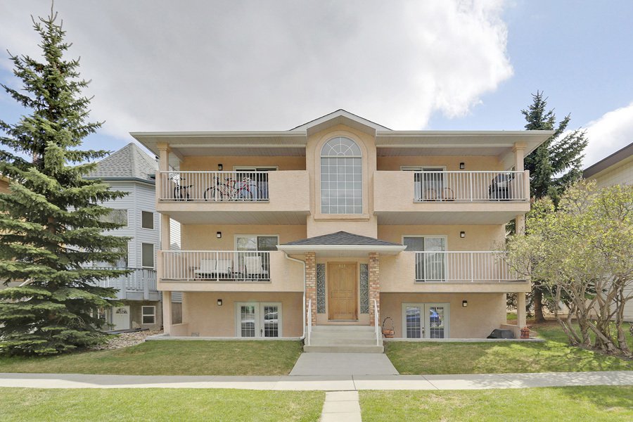 Front of Apartment Building