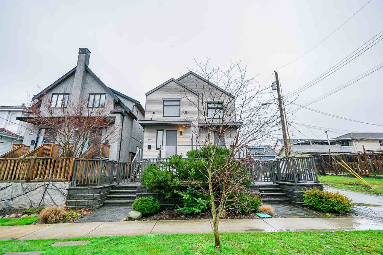 Main Photo: 4262 INVERNESS STREET in Vancouver: Knight House 1/2 Duplex for sale (Vancouver East) : MLS®# R2452908