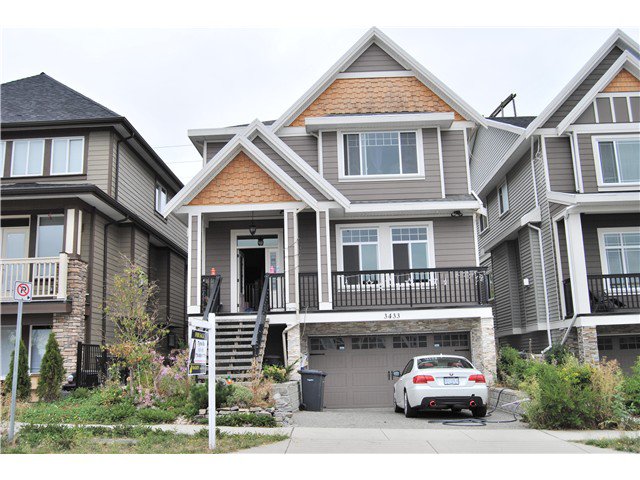 Main Photo: 3433 GISLASON AV in Coquitlam: Burke Mountain House for sale : MLS®# V1081995