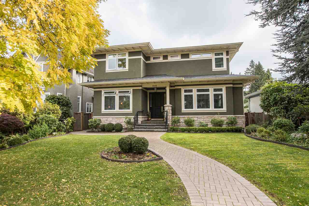 Main Photo: 4448 CHALDECOTT STREET in Vancouver: Dunbar House for sale (Vancouver West) : MLS®# R2346982