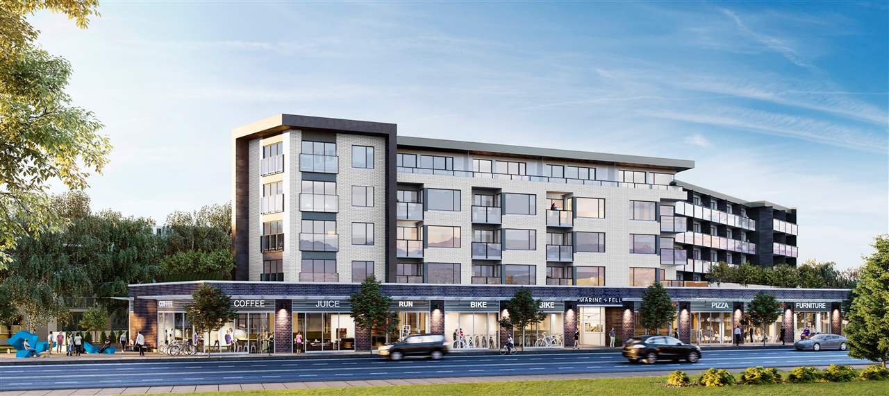 Main Photo: 302 725 MARINE DRIVE in North Vancouver: Hamilton Condo for sale : MLS®# R2302404