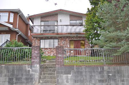 Main Photo: 2822 E 4TH AV in Vancouver: House for sale (Renfrew VE) : MLS®# V914089