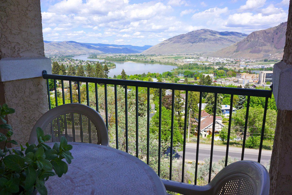 Balcony off the kitchen