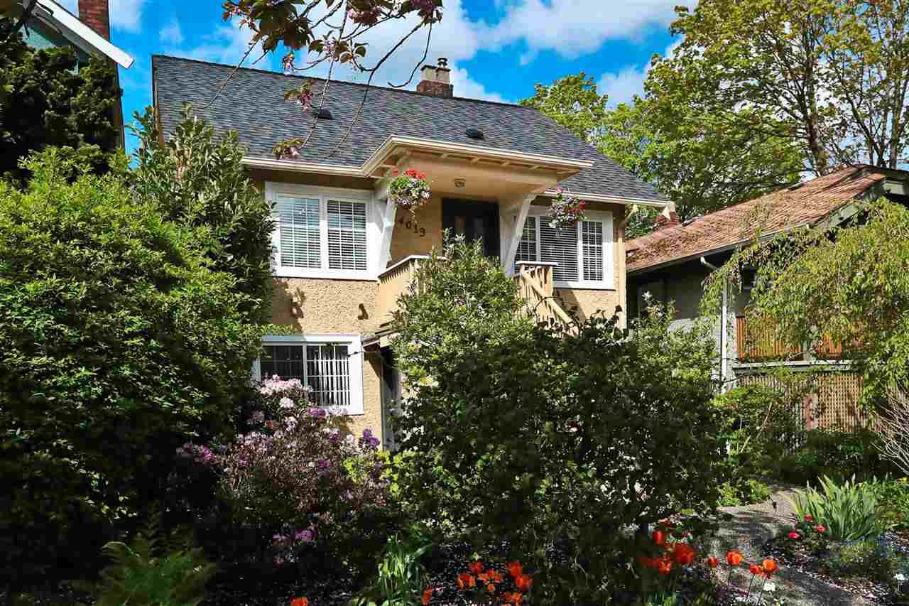 Main Photo: 4019 DUNBAR STREET in Vancouver: Dunbar House for sale (Vancouver West) : MLS®# R2462026