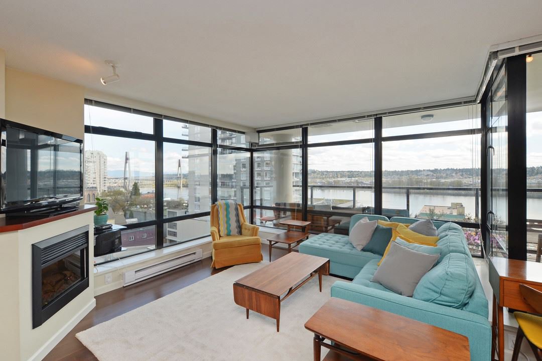 Main Photo: 705 610 VICTORIA STREET in New Westminster: Downtown NW Condo for sale : MLS®# R2356448