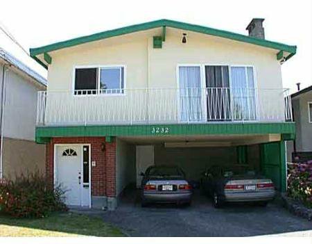 Main Photo: 3232 E 47th Ave: House for sale (Killarney VE) : MLS®# exclusive