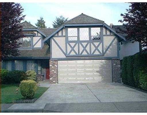Main Photo: 10120 Hollywell Dr in Richmond: Steveston North House for sale : MLS®# V536097
