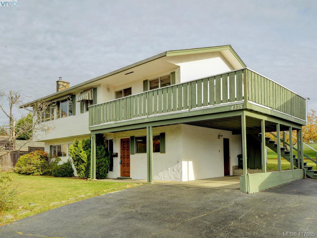 Main Photo: 4375 Torquay Dr in VICTORIA: SE Gordon Head Single Family Detached for sale (Saanich East) : MLS®# 828634