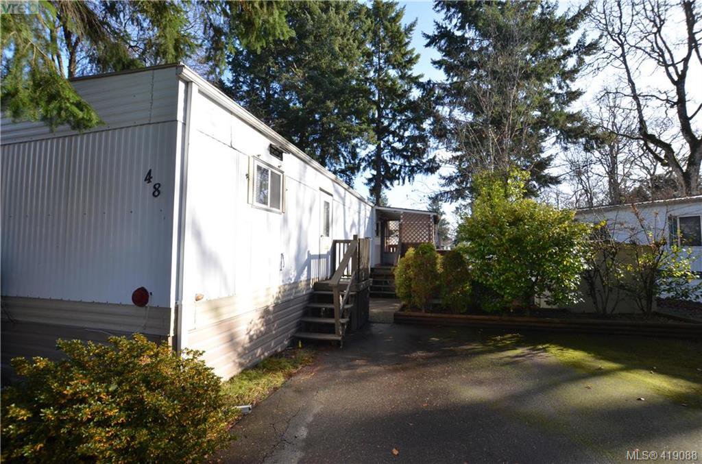 Main Photo: 48 2780 Spencer Road in VICTORIA: La Langford Lake Manu Single-Wide for sale (Langford) : MLS®# 419088