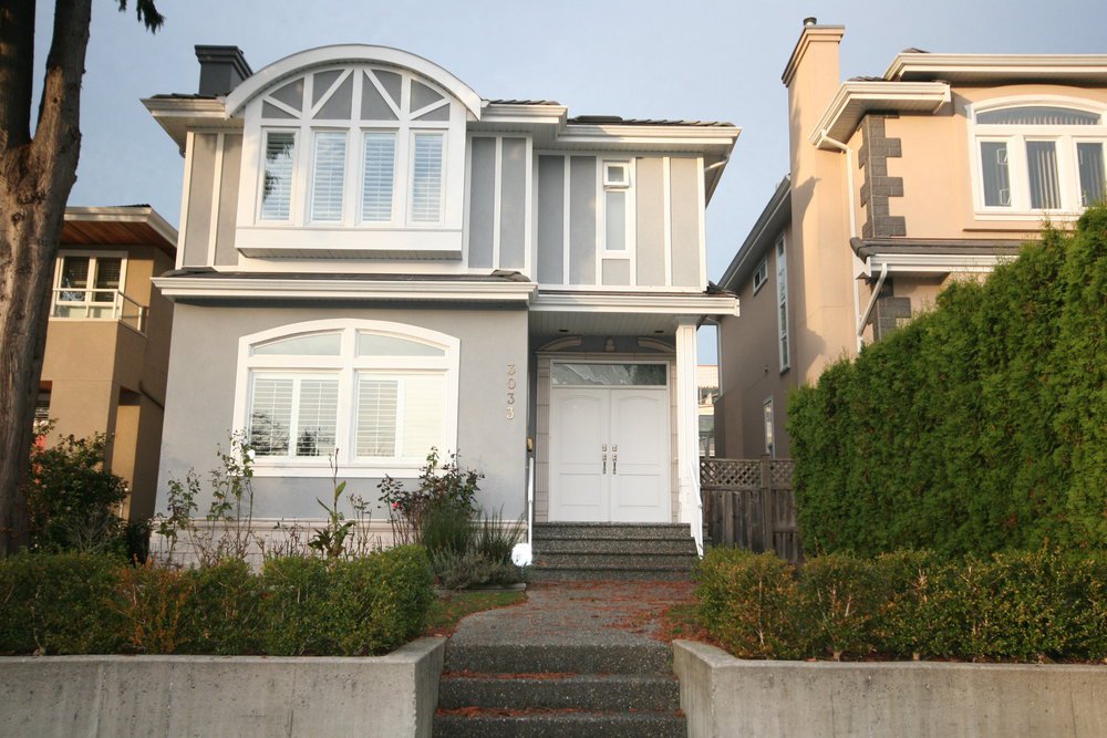 front view from master bedroom