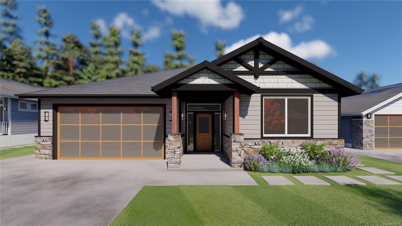 Pre-construction renderings (Actual colour codes used). Finished home may not be exactly as shown