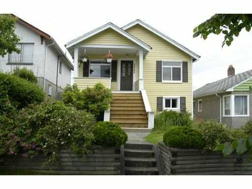 Main Photo: 3245 E GEORGIA ST in Vancouver: Renfrew VE House for sale (Vancouver East) : MLS®# V895577