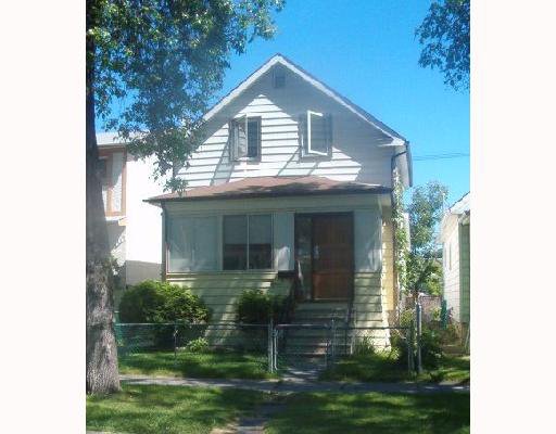 Main Photo: 615 ATLANTIC Avenue in WINNIPEG: North End Single Family Detached for sale (North West Winnipeg) : MLS®# 2712738