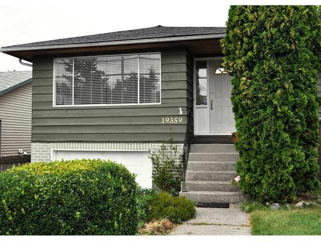 Main Photo: 19359 HAMMOND RD in Pitt Meadows: Central Meadows House for sale : MLS®# V904549