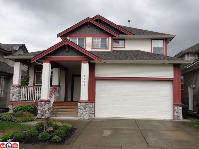 Main Photo: 18881 70A AV in Surrey: Clayton House for sale in "CLAYTON VILLAGE" (Cloverdale) : MLS®# F1111903