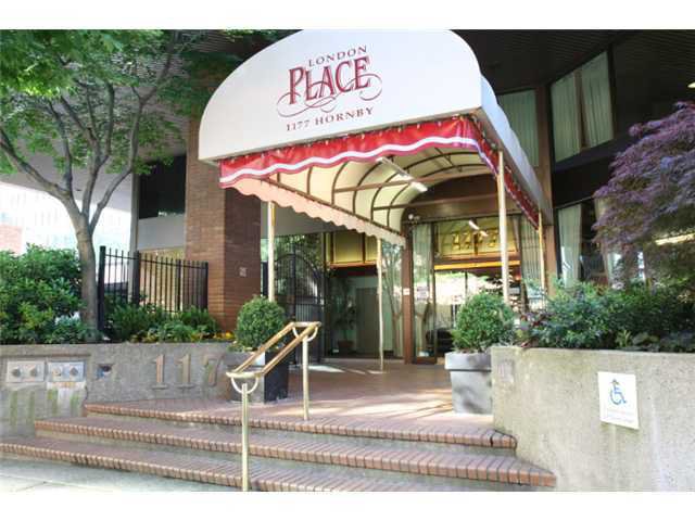 Main Photo: 301 1177 Hornby Street in Vancouver: Downtown VW Condo for sale (Vancouver West) : MLS®# v865683