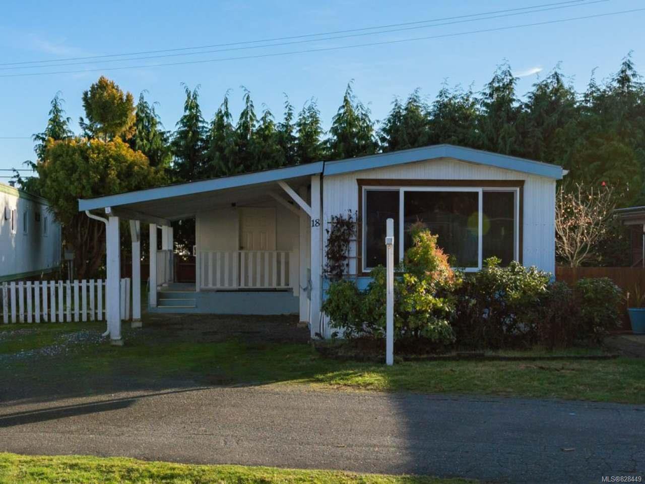 Main Photo: 18 1800 Perkins Rd in CAMPBELL RIVER: CR Campbell River North Manufactured Home for sale (Campbell River) : MLS®# 828449