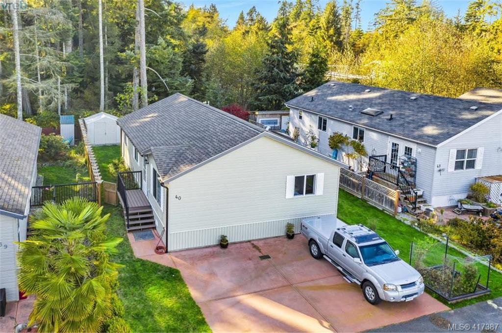 Main Photo: 40 7109 West Coast Road in SOOKE: Sk Whiffin Spit Manu Double-Wide for sale (Sooke) : MLS®# 417387