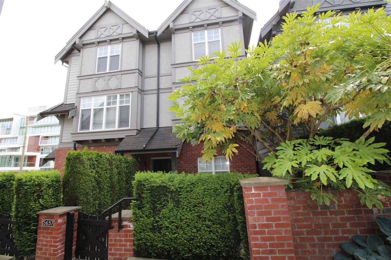 Main Photo: 5637 WILLOW STREET in Vancouver: Cambie Townhouse for sale (Vancouver West) : MLS®# R2174798