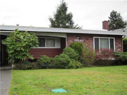 Main Photo: 10840 ROSECROFT Crescent in Montrose Estates: Home for sale : MLS®# V861175