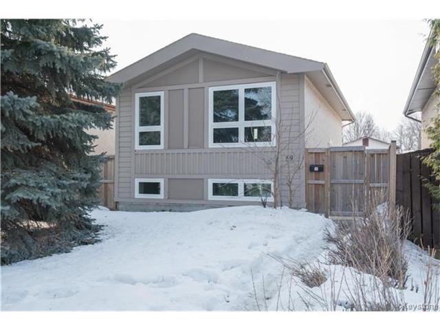 Main Photo: 59 Laurent Drive in Winnipeg: Grandmont Park Residential for sale (1Q) : MLS®# 1703999